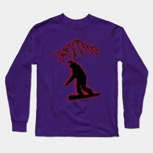 Sports - Snowboard Long Sleeve T-Shirt